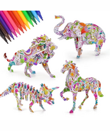 Art and Crafts for Girls Kids, Girls Toy Age 4 5 6 7 8 3D Coloring Puzzl... - €25,81 EUR