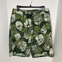 Phys. Sci. Skull Swim Trunks Board Shorts Graphic Print Drawstring Size ... - $14.13
