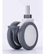 Heavy Duty 100mm 75mm 125mm TPU Swivel Castor Wheels Trolley Furniture C... - $23.81+