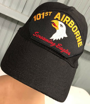 US Army 101st Airborne Screaming Eagles Eagle Crest Snapback Baseball Cap Hat - $15.24