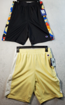 Champion Short Boys Youth Large Bundle Yellow Black Pockets Elastic Wais... - $16.59