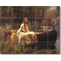 John Waterhouse Mythology Painting Ceramic Tile Mural BTZ09397 - $200.00+