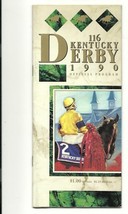 1990 Kentucky Derby Program Unbridled - £26.56 GBP