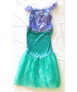 Disney Store Ariel Mermaid Costume Dress Up Theater Halloween Size Mediu... - £34.50 GBP