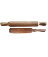 Two (2) Pioneer Woman ~ Kitchen Utensils ~ Rolling Pin ~ Spurtle ~ Acaci... - €25,83 EUR