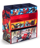 Spider-Man Red Blue Toy Organizer Storage Bins Boys Playroom Box Chest B... - £79.00 GBP