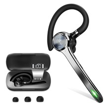 Bluetooth Headset, Wireless Bluetooth Earpiece With 500Mah Charging Case 72 Hour - £56.08 GBP
