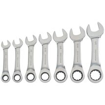 Craftsman SAE Stubby Ratcheting Combination Wrench Set 7 pc - $49.95
