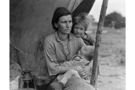 Migrant agricultural Worker&#39;s family by Dorothea Lange - Art Print - £17.57 GBP+