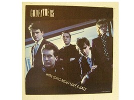 godfathers Poster Flat god fathers The More Songs About Love and Hate - $13.49