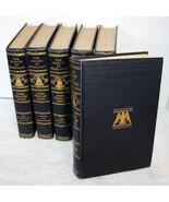 The March of Democracy 6 Volume Hardcover Books ~ 1954  ~ James Truslow ... - $29.99