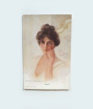 Old postcard by Reinthal &amp; Newman Pubs. N.Y. &quot;Pensive&quot; painted by Philip Boileau - £12.09 GBP