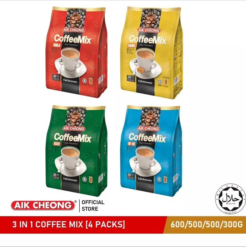 3 in 1 Coffee mix 4 packs of bundle 100 sticks DHL EXPRESS - $58.80