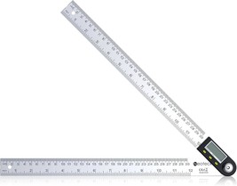 Neoteck 12 inch/30cm Stainless Steel Digital Angle Finder Protractor Rul... - $54.72 CAD