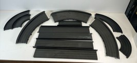 12 Pieces Of 1973 Aurora AFX XLerators Slot Car Track Curved Straight Etc - £23.73 GBP