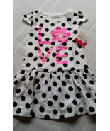 Jumpin Bean black and white polka dot 2T dress - $14.00
