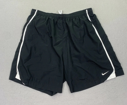 Nike Shorts Mens Black Dri Fit Running Jogging Athletic Workout XL - £19.61 GBP