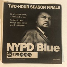 Nypd Blue Tv Guide Print Ad Dennis Franz TPA6 - £4.66 GBP