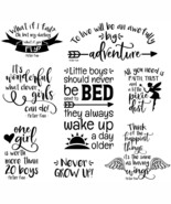 Peter Pan SVG Quotes Bundle: Whimsical Designs for Crafting - $6.31 CAD