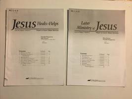 Abeka Flash-a-Card Jesus Life of Christ 3 4 Lesson Books Only Bible Stories - $8.90