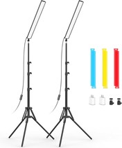 This 2-Pack Led Video Light Stick Comes With A 62.99&quot; Tripod Stand, Color - £62.83 GBP