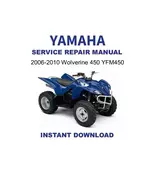 2006-2010 Yamaha Wolverine 450 Service Repair Workshop Manual - $14.10 CAD