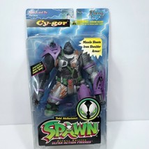 Spawn Cy-gor Silver Action Figure Deluxe Edition Missile Shoots Armor Cygor NEW - £25.13 GBP