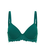 No Boundaries Women&#39;s Flex Wire T-Shirt Bra with Stretch Cup, Cabo Blue ... - $26.26 CAD