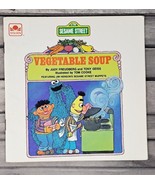 Sesame Street Vegetable Soup Golden Book VTG 1980 Bert Ernie Cookie Monster - $2.55