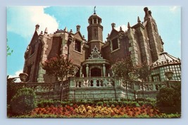 Haunted Mansion Disney World Orlando FL Florida Flag UNP Chrome Postcard P1 - £3.01 GBP