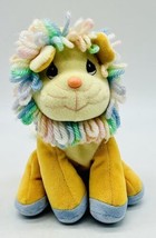 Enesco Precious Moments Tender Tails Birthday Train Lion 5 Plush 5th 1999 - $12.19