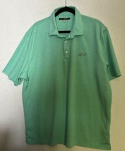 Greg Norman Men&#39;s Golf/Polo Shirt Play Dry XXL Mint Green EUC - £7.77 GBP