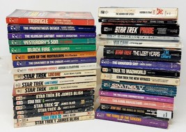 VTG Star Trek Original Series TOS Novels (32) - Kirk Spock McCoy PB 1968-1996 - £28.53 GBP