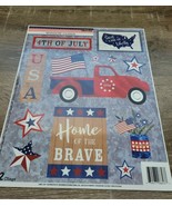(2) Window Clings, Home Of The Brave,USA, Patriotic. 4th of July - £9.26 GBP