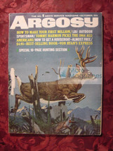 Argosy October 1964 Deer Hunting Peter Max David Westheimer Von Ryan&#39;s Express - £7.68 GBP