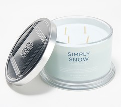 HomeWorx by Slatkin &amp; Co. Simply Snow 18oz Candle - £155.03 GBP