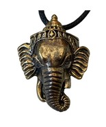 Brass Ganesh Pendant Necklace Veda The Vedic Collection - £19.37 GBP