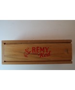Vtg Domino By Remy Red Liquor 28 Piece Set Wood Slide Box - $24.99