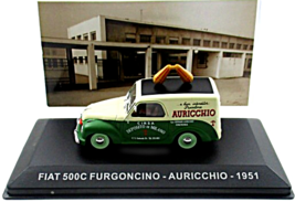 Fiat 500C Furgoncino Auricchio Year 1951 Altaya Scale 1:43 Diecast Van Model - £35.97 GBP