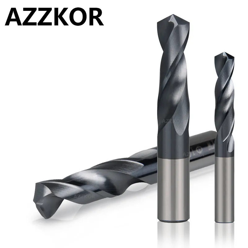 Carbide Alloy Drill Tungsten Steel Super Hard Stainless Twist Bit Straight Handl - $165.48