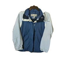 Columbia Sportswear Core Interchange Jacket Blue Hood No Lining Coat Sz ... - $19.97