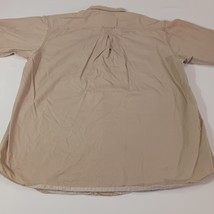 Columbia AM7696 Men's Saddle Peak Button Front Shirt Brown Long Sleeve Cotton XL image 15