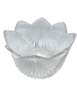 Lead Glass Clear Tulip Bowl 6&quot; Diameter - €16,18 EUR