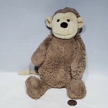 Jellycat Bashful Monkey Plush Brown Tan 12&quot; Stuffed Animal Chimpanzee - £10.35 GBP