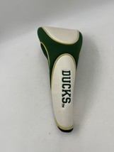 Oregon Ducks 1 Wood Soft Golf Head Cover Yellow Piping Detail Peeling Off - £7.49 GBP