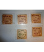 Lot of 5 Ballantine Beer Coasters 1961 - $296.95 MXN