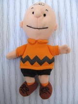 Vintage Applause Charlie Brown Bean Bag Plush Peanuts Collection Charles... - $7.00