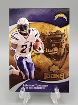 2009 Upper Deck Icons LaDainian Tomlinson Los Angeles Chargers #69 - £1.93 GBP