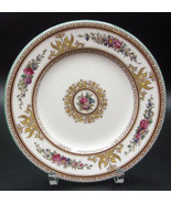 VINTAGE WEDGWOOD COLUMBIA WHITE FLORAL 6&quot; BONE CHINA PLATE WITH GRIFFINS... - £14.15 GBP