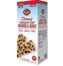 Wellsley Farms Chewy Chocolate Chip Granola Bars, 60 ct. FREE SHIPPING! - $19.90
